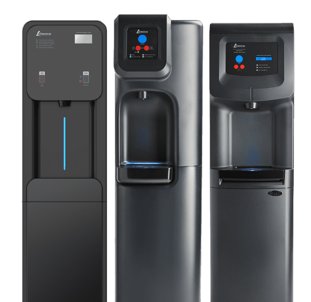 Hydrate HQ bottleless water purification systems Hydrate HQ90 and Hydrate 3i