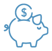 Save Time and Money Icon